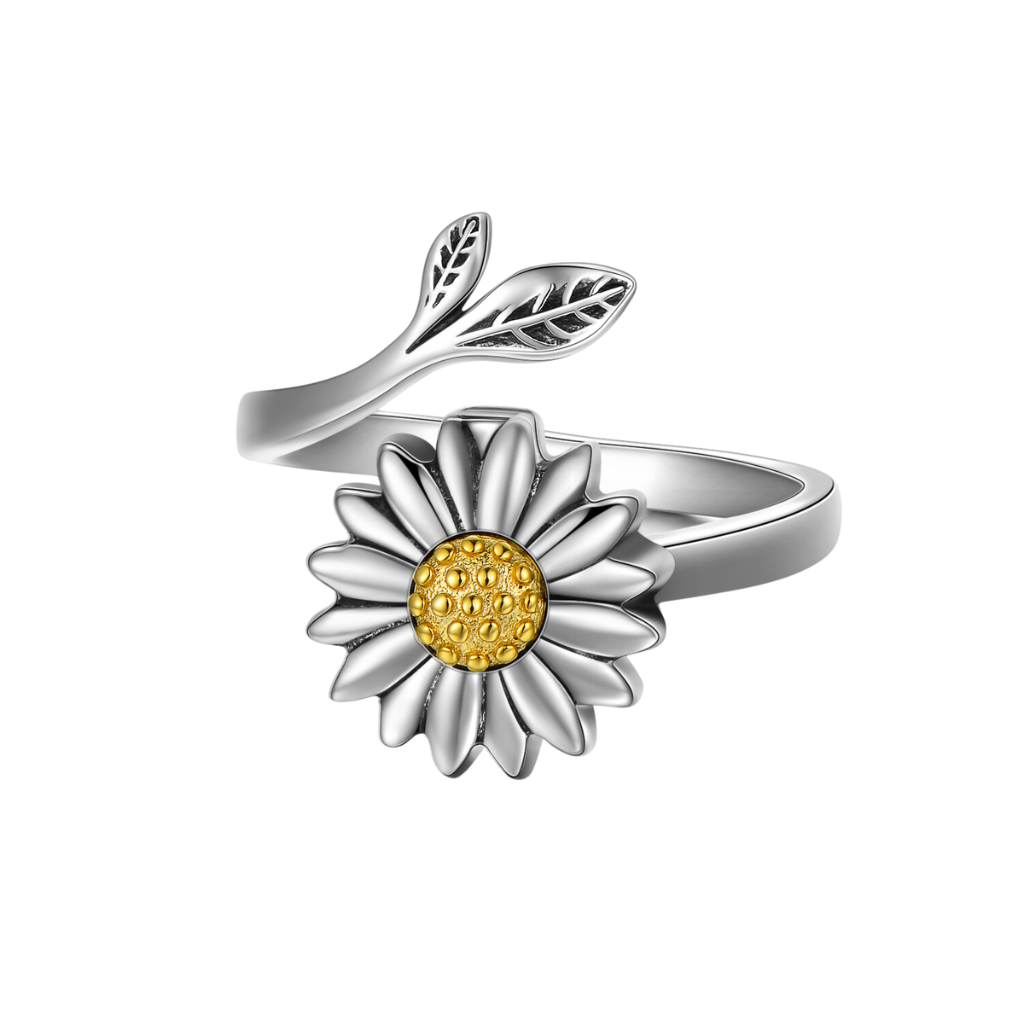 Sunflower Cremation Ring