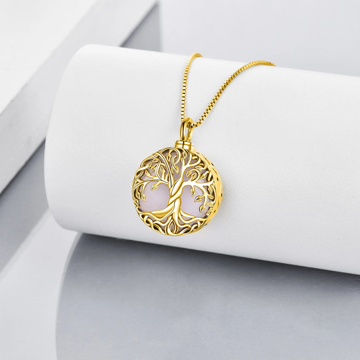 Tree Of Life Vermeil Cremation Pendant