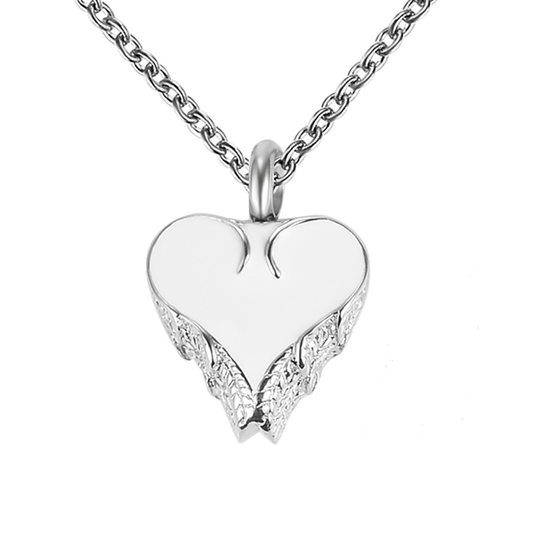 Cherished Heart Memorial Cremation Pendant