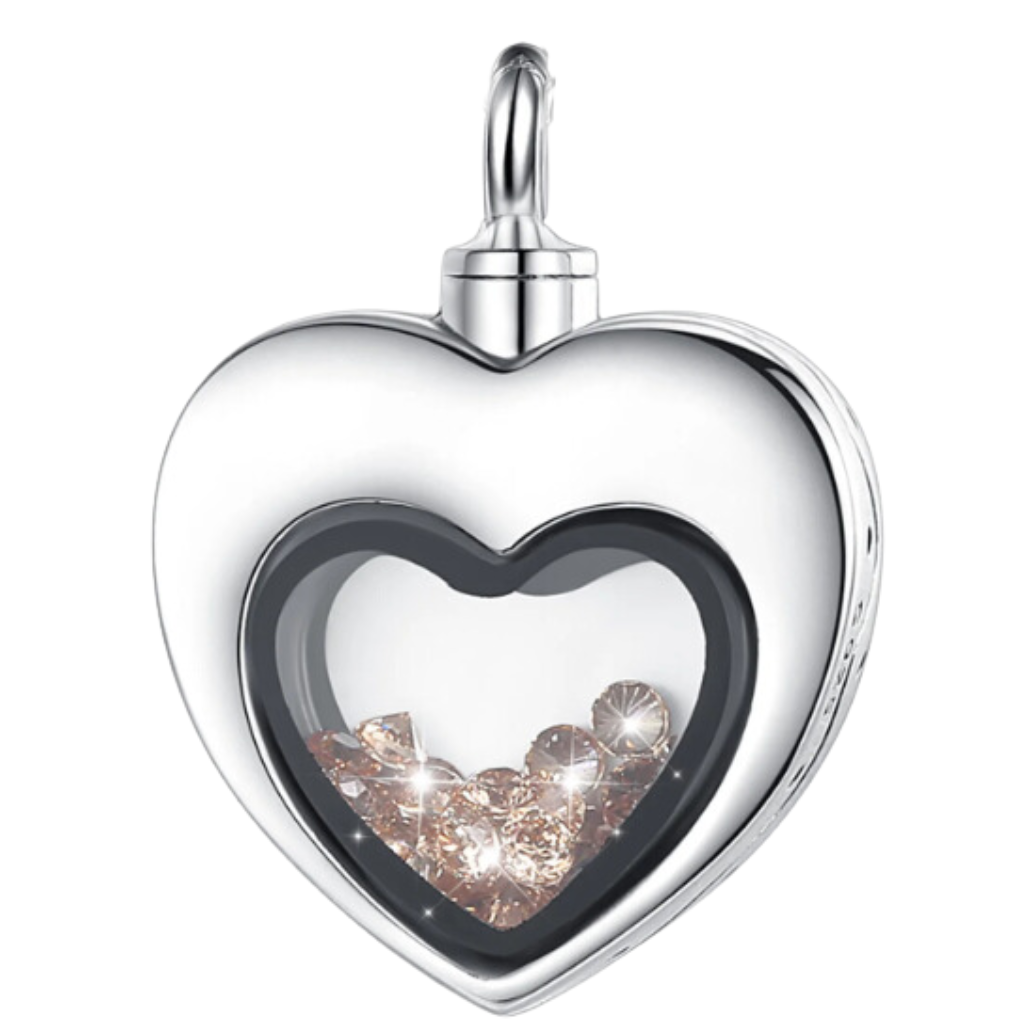 Heart Full Of Love Cremation Pendant