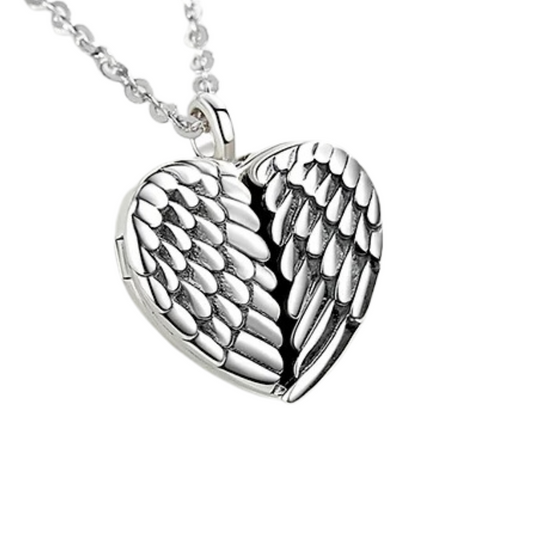 Heart Of An Angel Cremation Locket