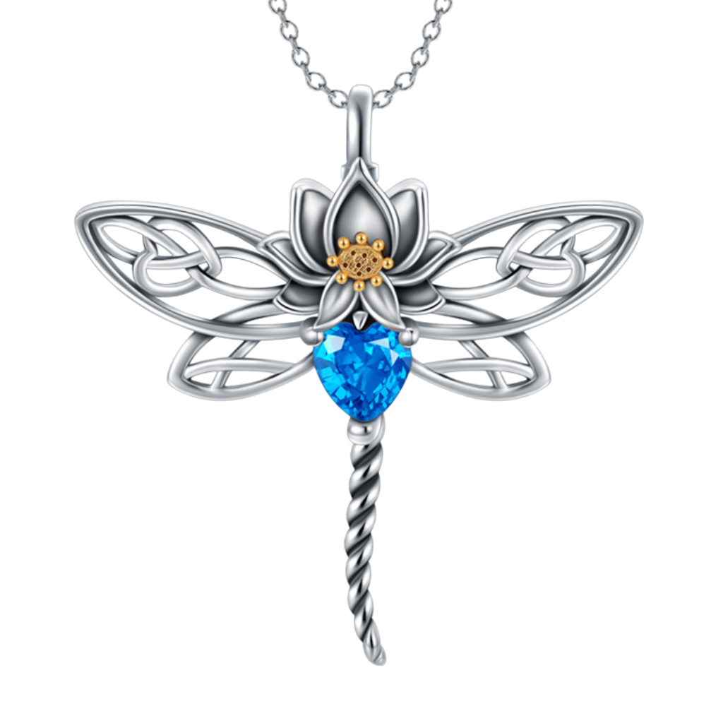 Dragonfly Cremation Pendant