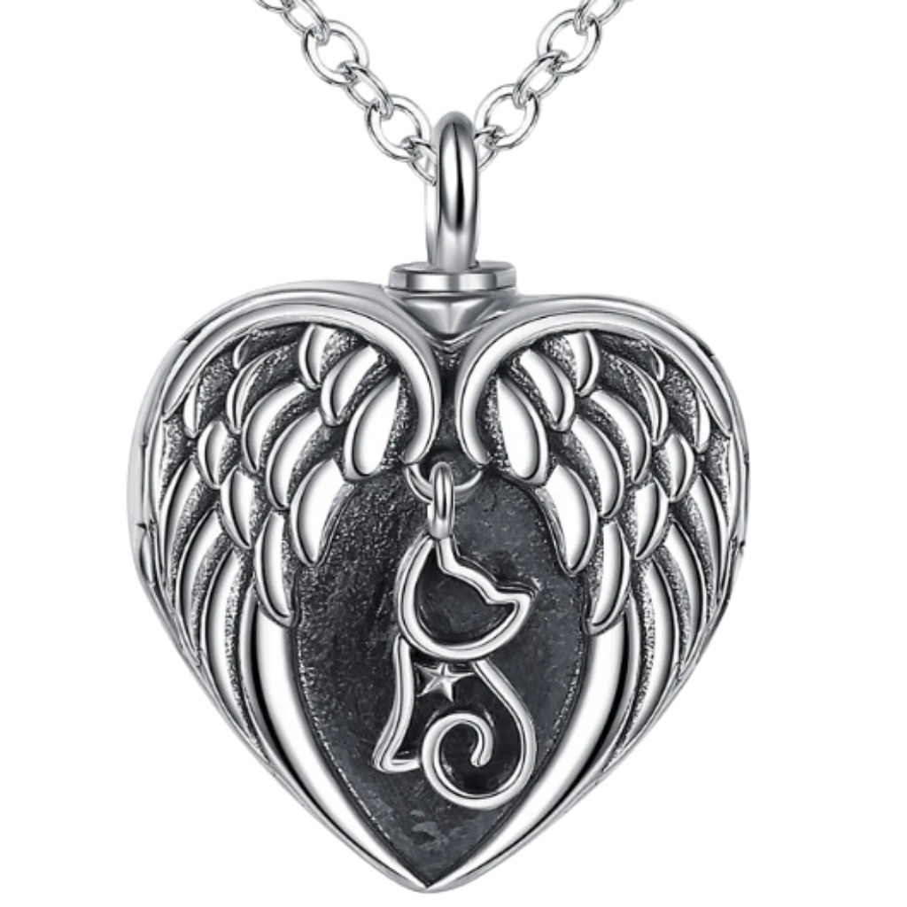 My Kitty Angel Cremation Locket