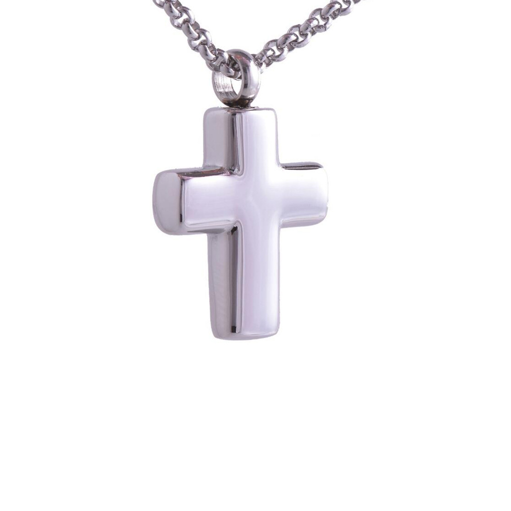 Timeless Cross Cremation Pendant