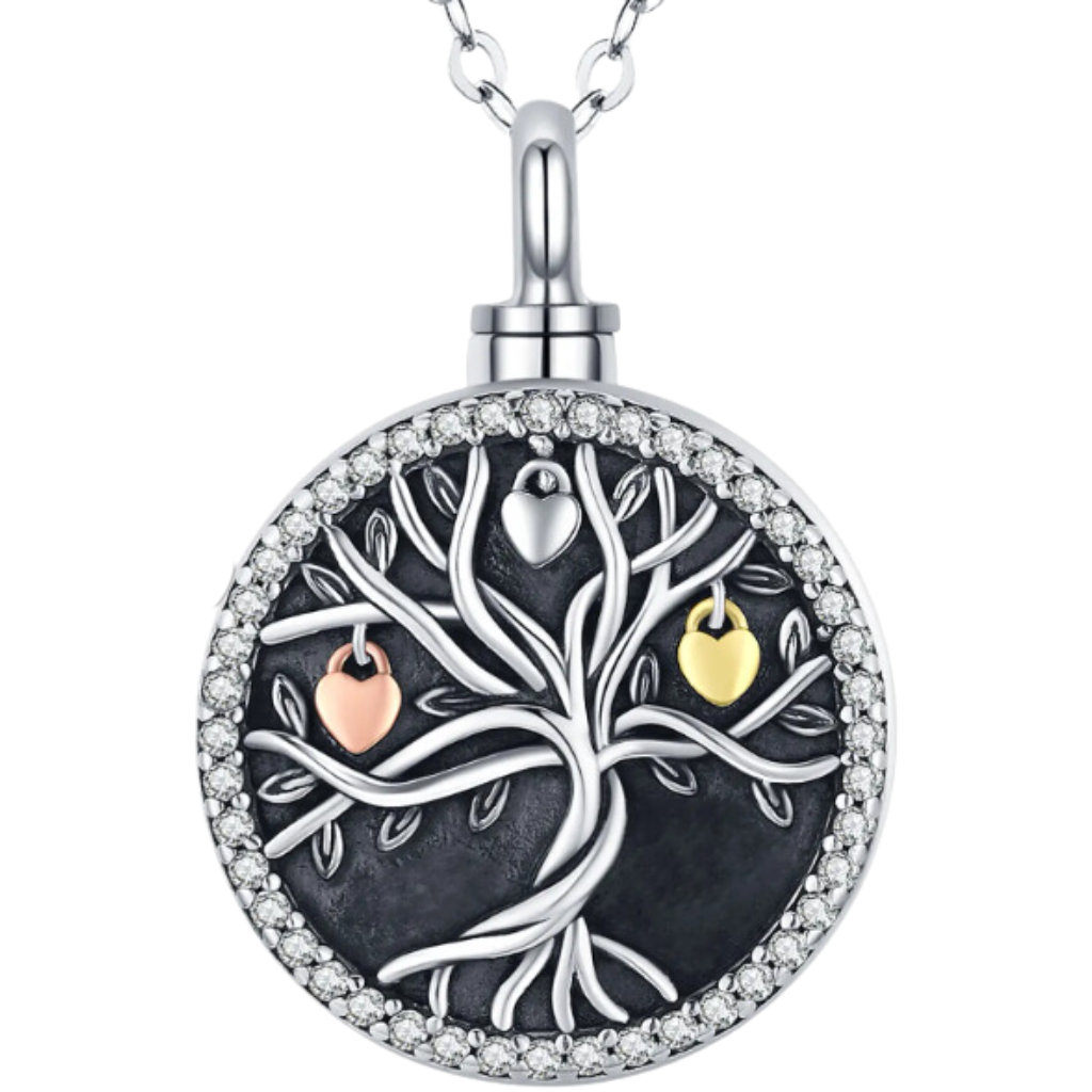 Heartleaf Tree Cremation Pendant